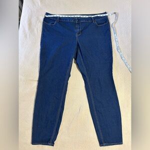 Old Navy Super Skinny Dark Wash Women's Jeans